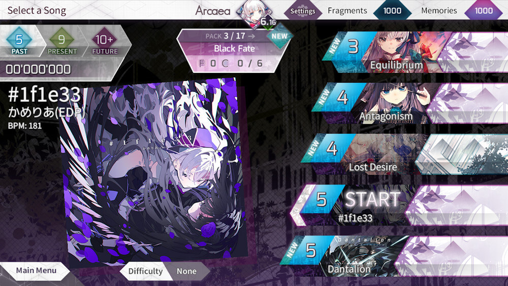 Arcaea New Dimension Rhythm Game 4
