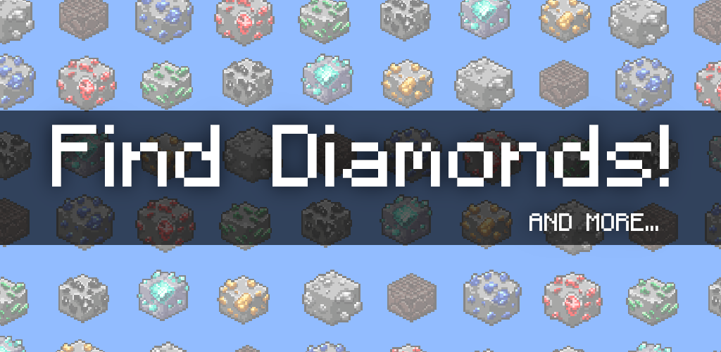Find Diamonds For Mine & craft MOD AK v1.2.9 (Premium Unlocked, Ads Free)