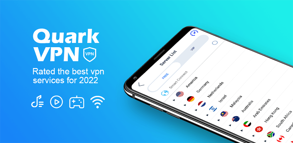 Speedy Quark VPN Mod APK v2.1.3 (Premium Unlocked/Ads Free)