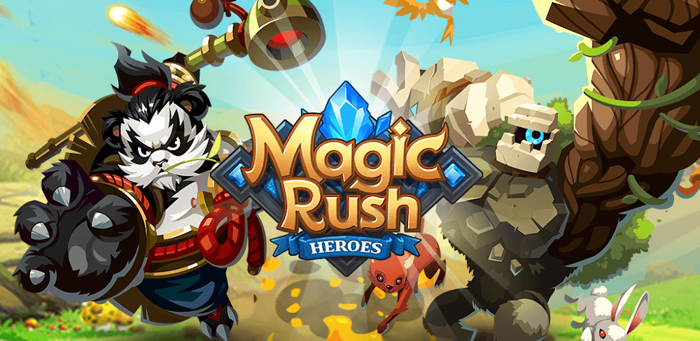 Magic Rush Heroes MOD APK v1.1.340 (Unlimited Diamonds, Money )